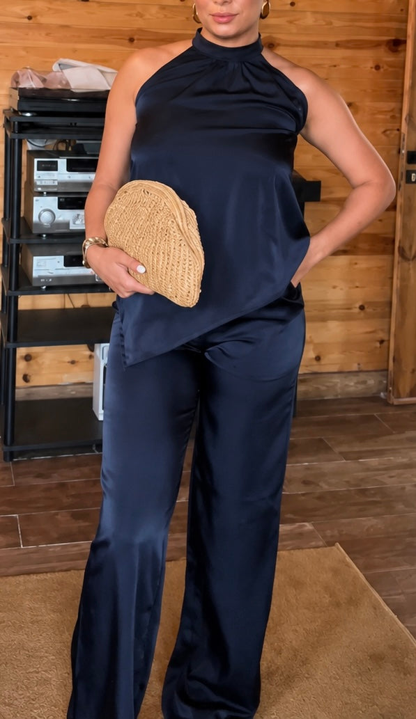 Ensemble Satin BLEU NUIT