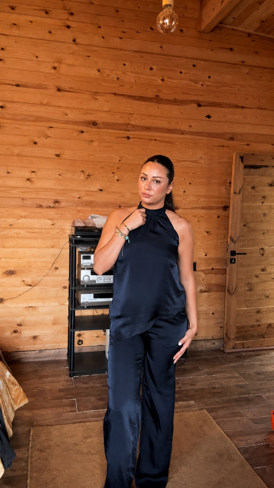 Ensemble Satin BLEU NUIT